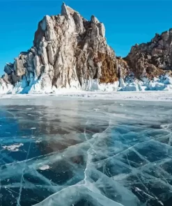 Lake Baikal In Russia Diamond Painting