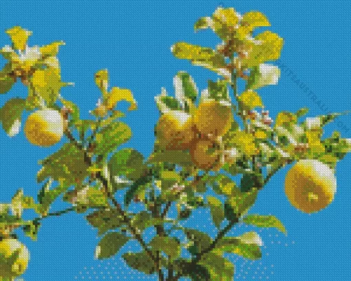 Lemon Plant Diamond Painting