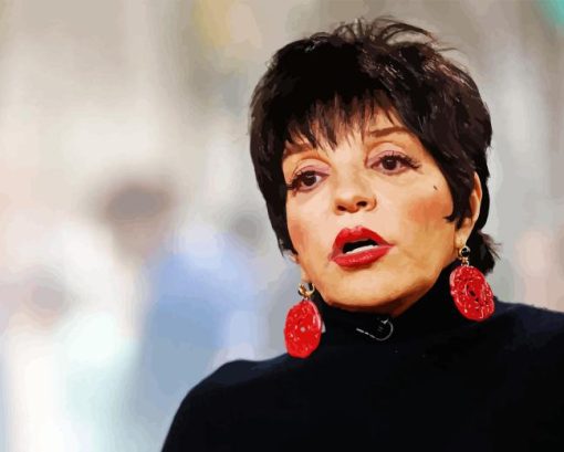 Liza Minnelli Actress Diamond Painting