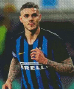 Mauro Icardi Footballer Diamond Painting