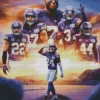 Minnesota Vikings American Football Diamond Painting