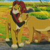 Nala And Simba Diamond Painting