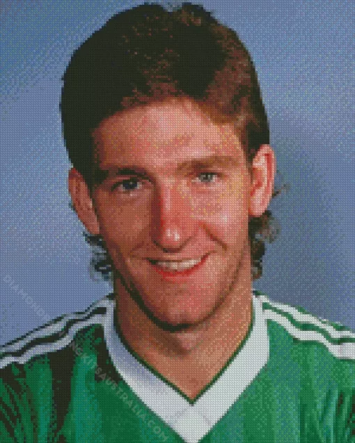 Norman Whiteside Diamond Painting