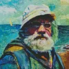 Old Fisherman Diamond Painting