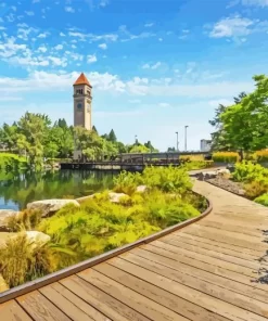 Riverfront Park Spokane Diamond Painting