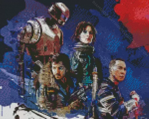 Rogue One Characters Diamond Painting