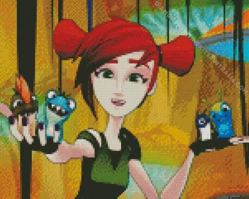 Slugterra Character Diamond Painting