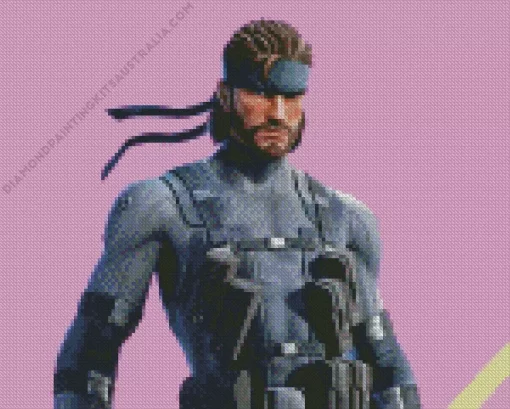 Solid Snake Diamond Painting