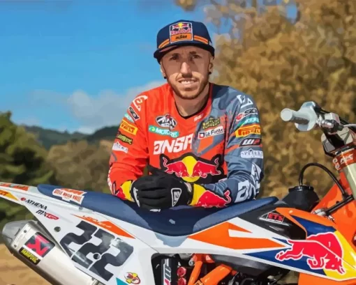 Tony Cairoli Racer Diamond Painting