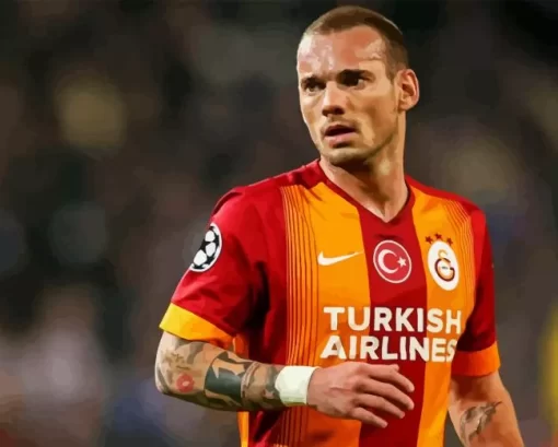 Wesley Sneijder Player Diamond Painting