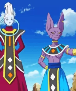 Whis And Beerus Diamond Painting