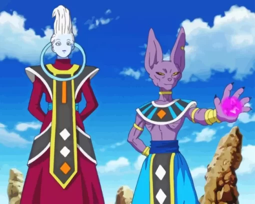 Whis And Beerus Diamond Painting