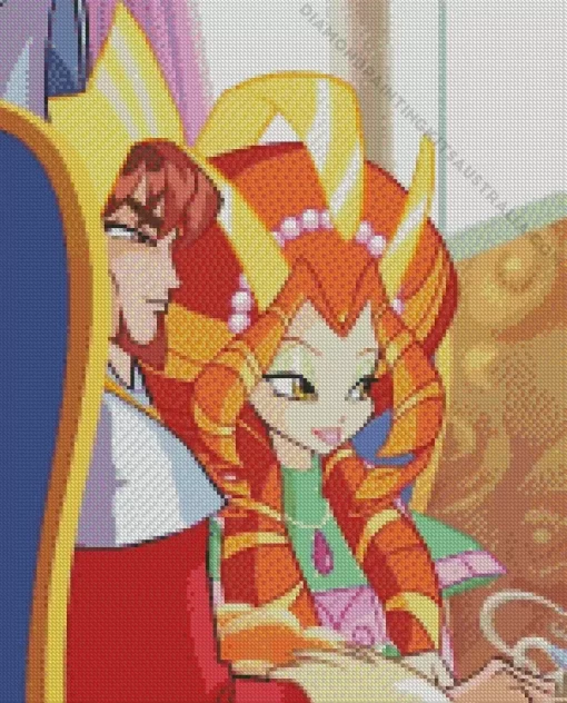 Winx Bloom Parents Diamond Painting