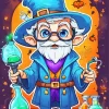 Wizard Fantasy Gnome Diamond Painting