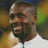 Yaya Toure Smiling Diamond Painting