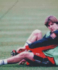 Young David Beckham Diamond Painting