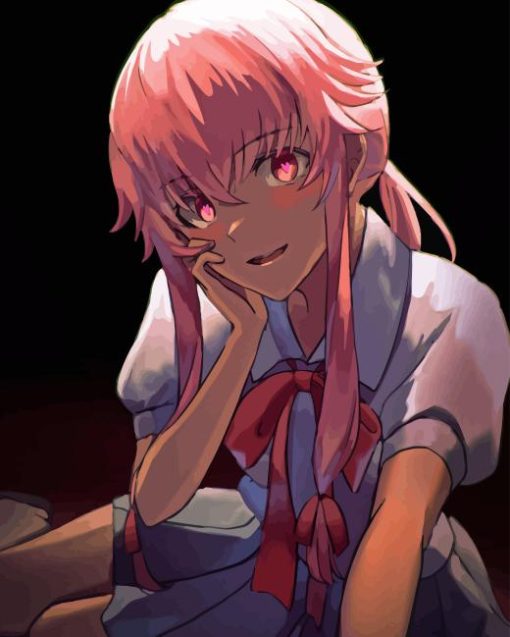 Yuno Gasai Anime Diamond Painting