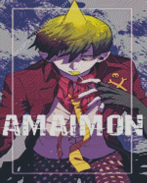 Amaimon Blue Exorcist Poster Diamond Painting