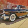 Black 57 Chevy Diamond Painting