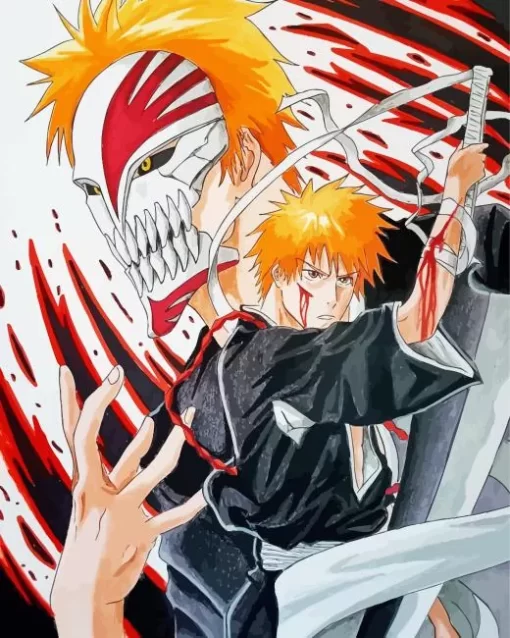 Bleach Ichigo Kurosaki Diamond Painting