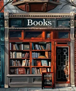 Book Shop Diamond Painting