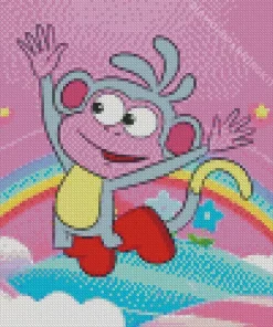 Boots Dora The Explorer Diamond Painting