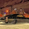 Classic Black 69 Charger Diamond Painting