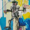 Jean Michel Basquiat Warrior Diamond Painting