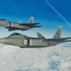 Lockheed Martin F22 Diamond Painting