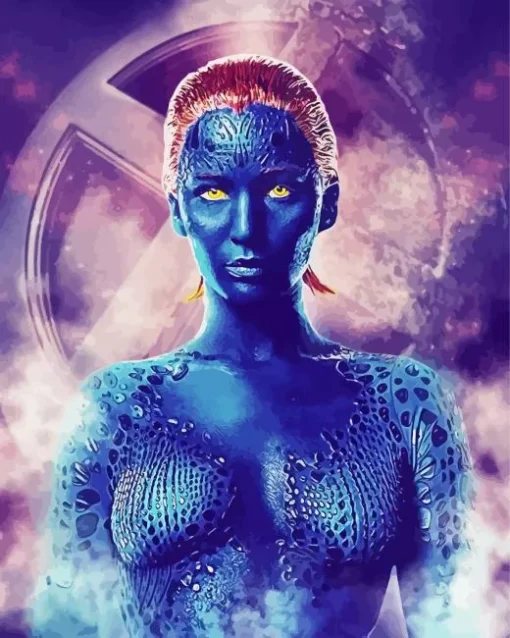 Mystique X Men Diamond Painting