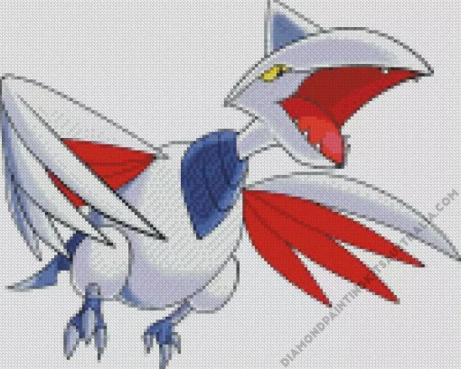 Skarmory Pokemon Diamond Painting