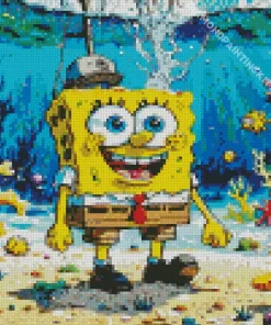 SpongeBob Diamond Painting