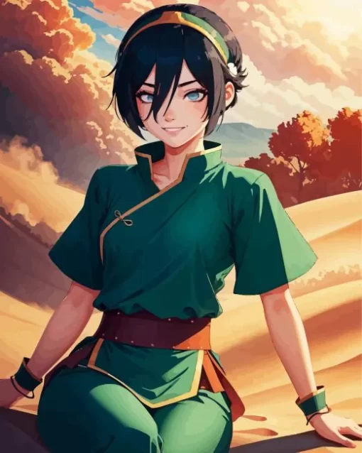 Toph Beifong Diamond Painting