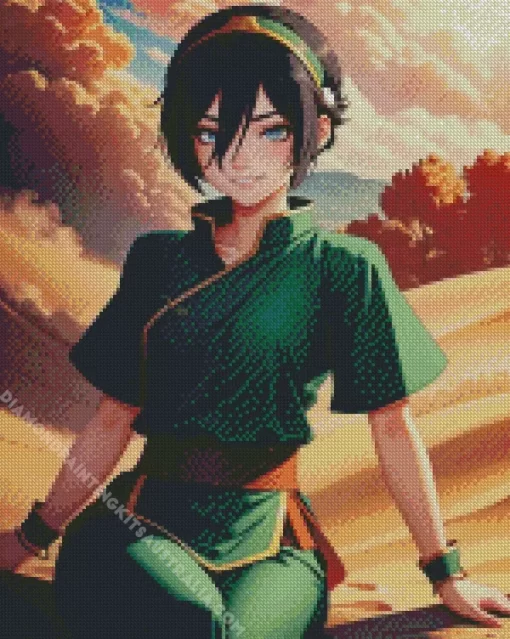 Toph Beifong Diamond Painting