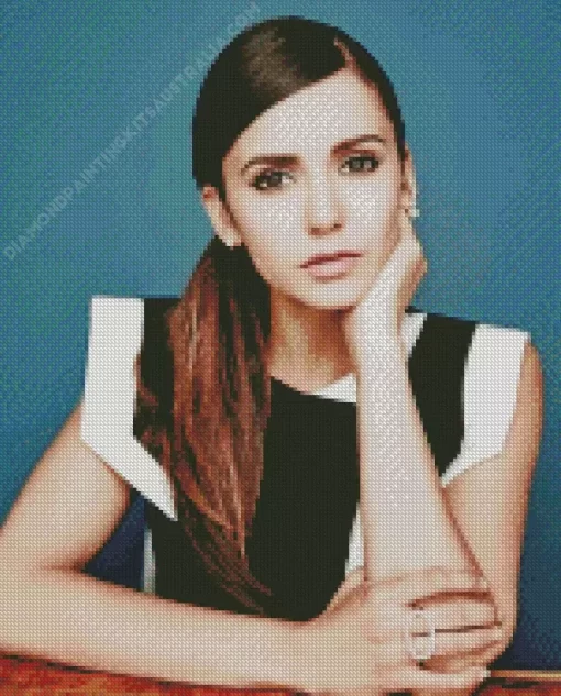 Actress Nina Dobrev Diamond Painting