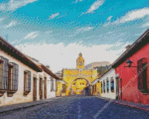 Antigua Guatemala Diamond Painting