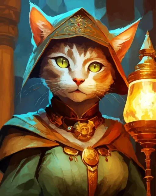 Arab Cat Diamond Painting