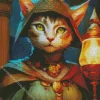 Arab Cat Diamond Painting