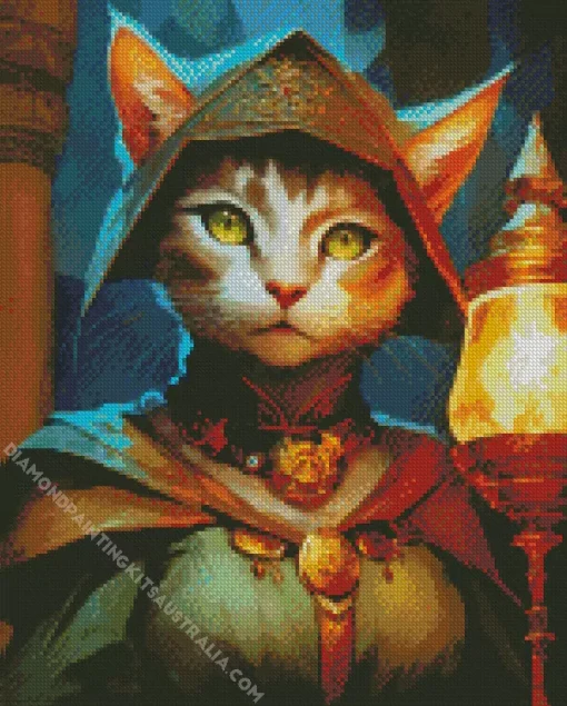 Arab Cat Diamond Painting