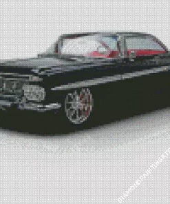 Black 1959 Impala Diamond Painting