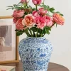 Blue And White Flower Vase Diamond Painting