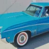 Blue Buick Skylark Diamond Painting