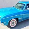 Blue Buick Skylark Diamond Painting