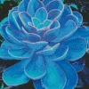 Blue Cactus Diamond Painting