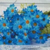 Blue Daisies Diamond Painting