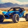 Blue Dune Buggy Diamond Painting