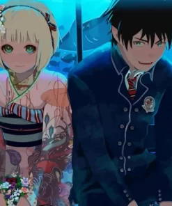 Blue Exorcist Rin And Shiemi Diamond Painting