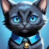 Blue Eyed Cat Diamond Painting