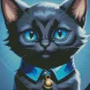 Blue Eyed Cat Diamond Painting