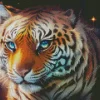 Blue Eyed Tiger Diamond Painting